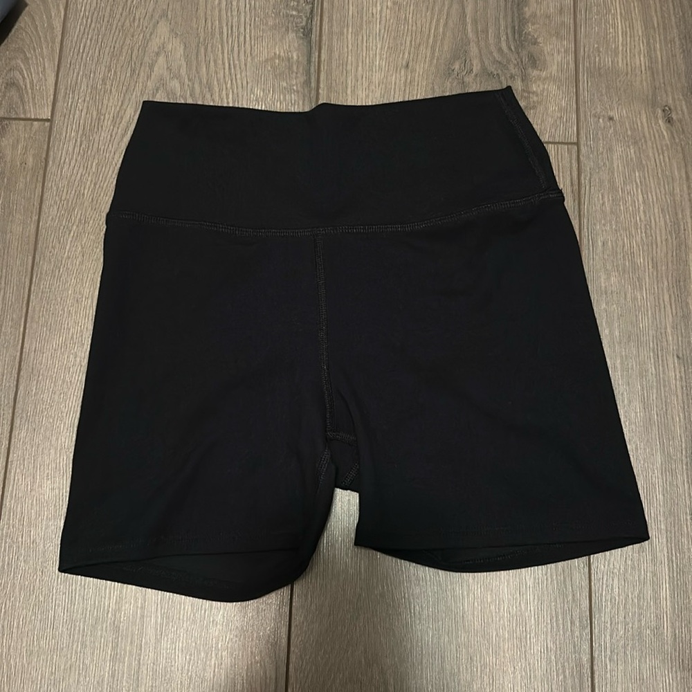 JOAH BROWN THE BODY SHORT SUEDED ONYX SIZE S/M